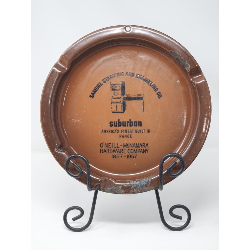 Samuel Stamping And Enameling Co Suburban Americas Finest Built In Range Ashtray